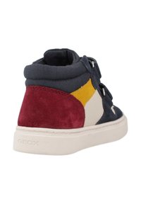 Geox NASHIK - Scarpe primi passi - navy light beige