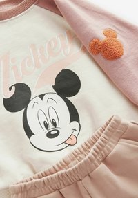 Next MICKEY MOUSE WIDE LEG JOGGERS SET - Survêtement - pink cream