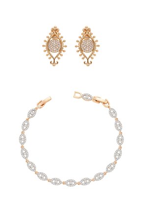 SET - Boucles d'oreilles - rose gold-coloured