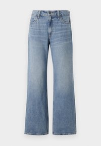 Curvy High-Rise Medium Wash Baggy Jeans - Džínsy voľného strihu - blue denim