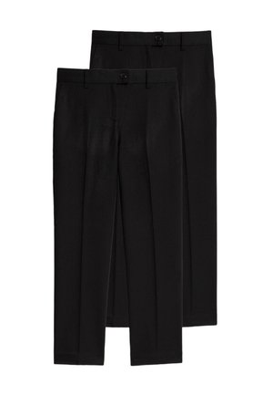 2PK SLIM ADJ - Pantalon classique - black