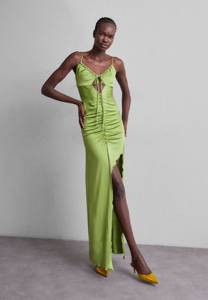 Et Ochs BRIE PURL EDGE DRESS - Φόρεμα από ζέρσεϊ - fern