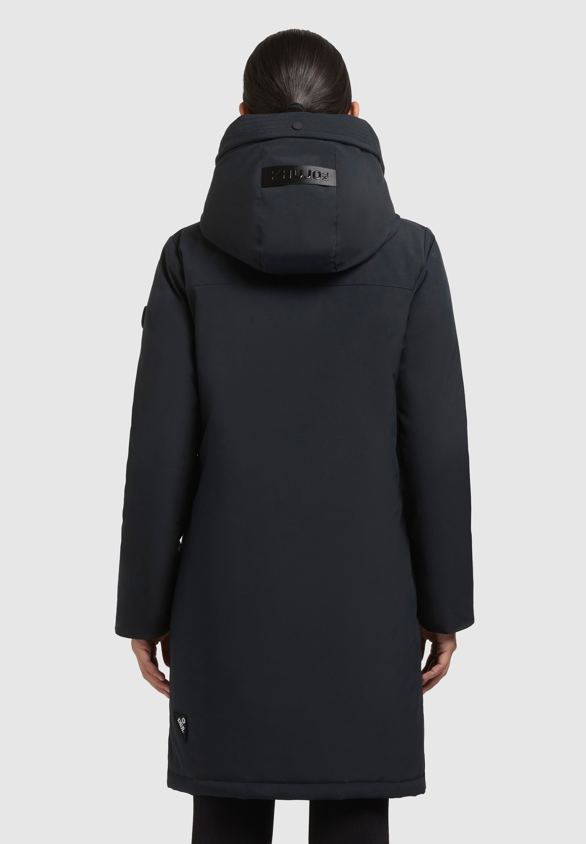 Manteau Femme D'Hiver Yaak 4 - Coupe Slim, Capuche Réglable, Léger Rembourrage - Urbain, Pratique, Poches Polaire - 4
