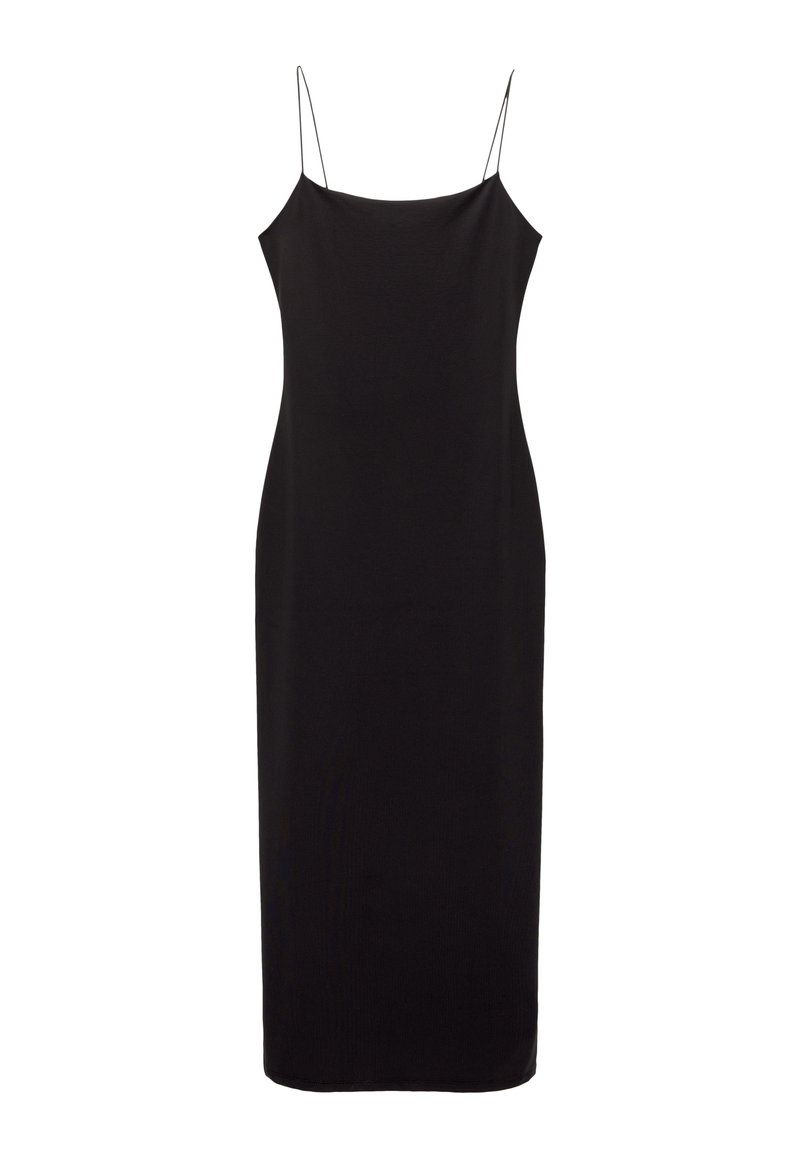 PULL&BEAR Maxi-jurk zwart