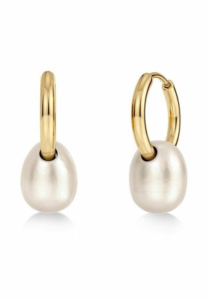 EDBLAD BREEZE PEARL HOOPS SMALL - Orecchini - gold-coloured