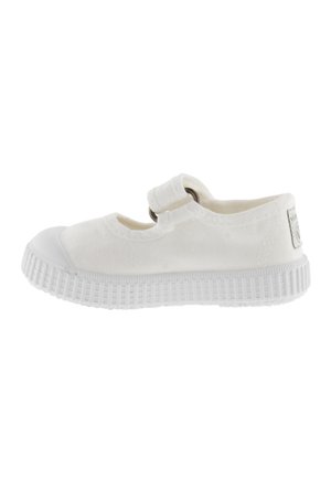 TELA TINTA DREC - Baby shoes - bianco