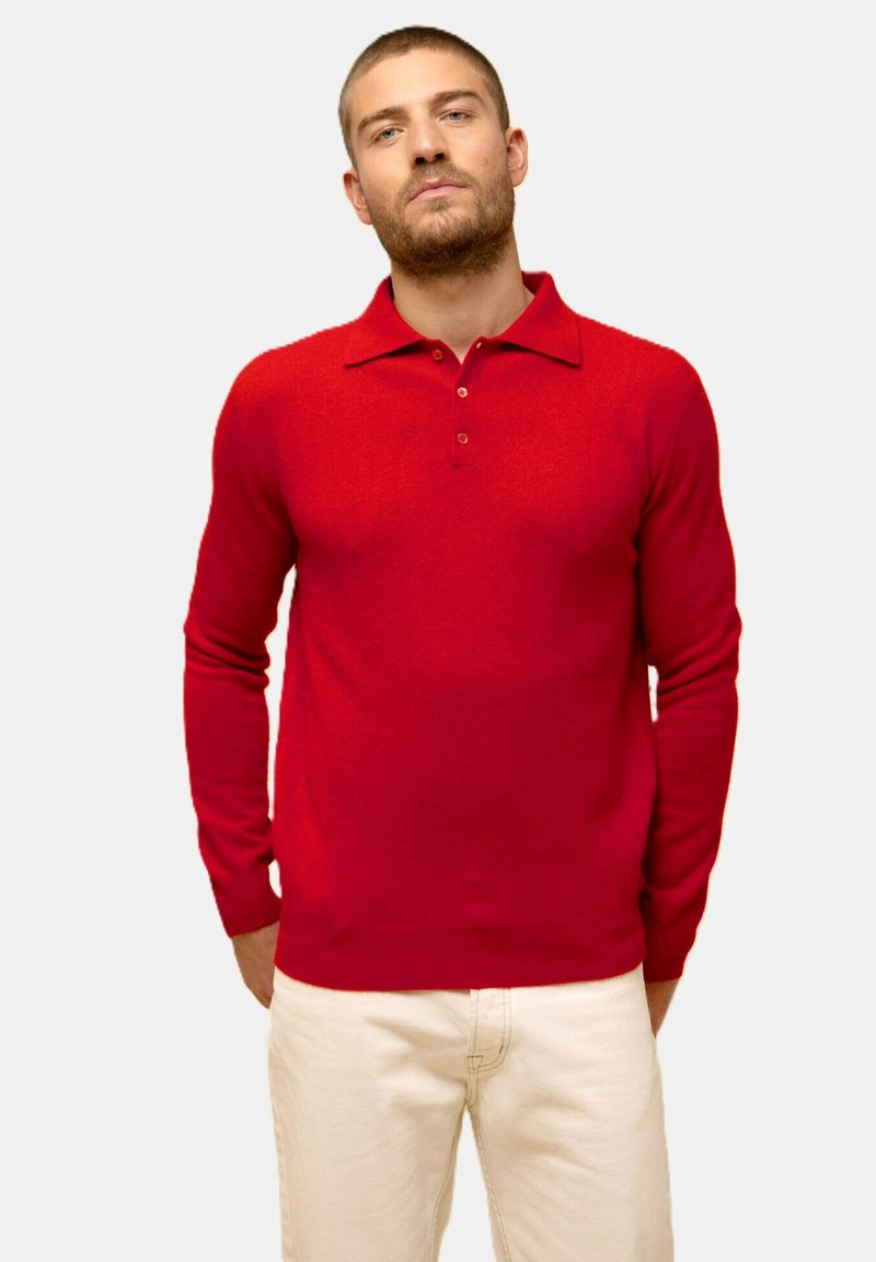 Just Cashmere Maglietta a manica lunga - rouge