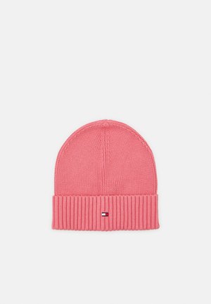 SMALL FLAG BEANIE UNISEX - Mütze - deep watermelon