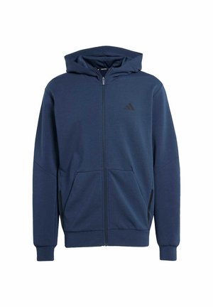 adidas Performance FULL-HO - Zip-up sweatshirt - aurora ink