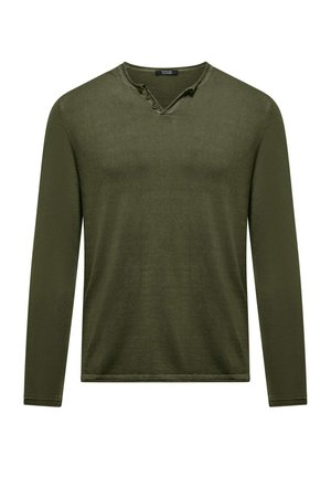 Jumper - thyme green fade