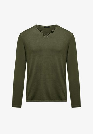 Bomboogie, Strickpullover - thyme green fade