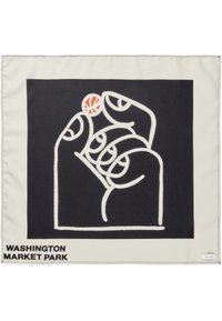 Les Deux NECKERCHEIF - Φουλάρι - black/light ivory