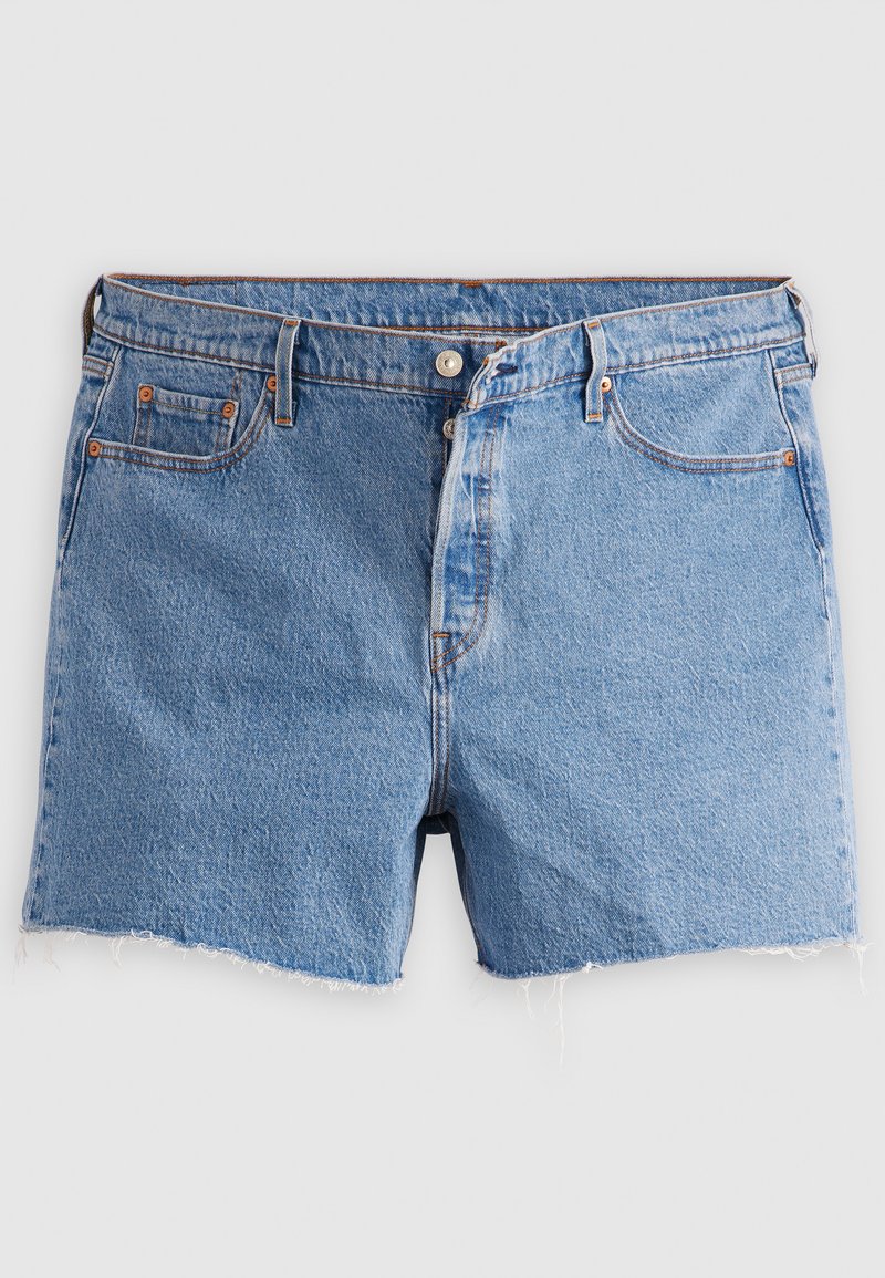 Levi’s® Plus Jeansshort blauw denim/bluedenim