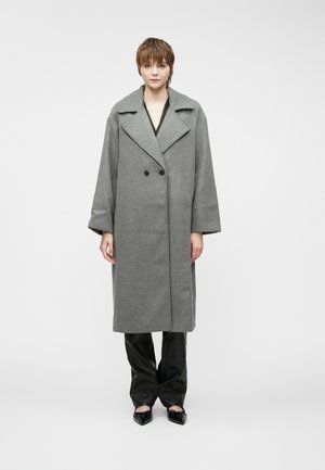 NELLY COAT - Klasikinis paltas - dark grey melange