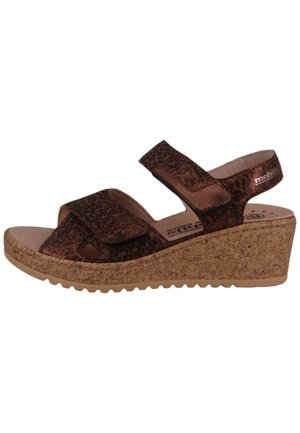 NOOR  - Platform sandals - brown