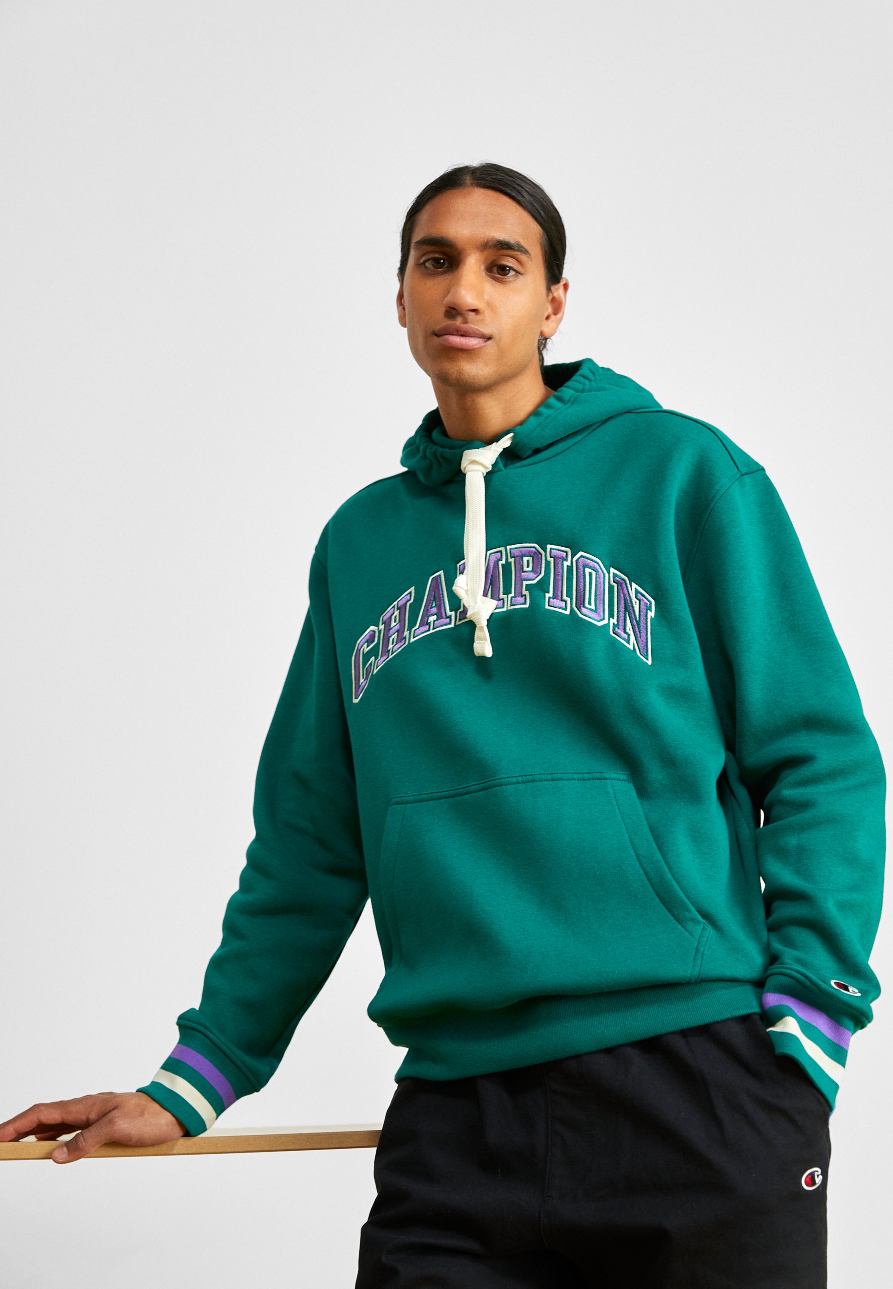 Champion Rochester BOOKSTORE HOODED - Hoodie - dark green - Zalando.co.uk