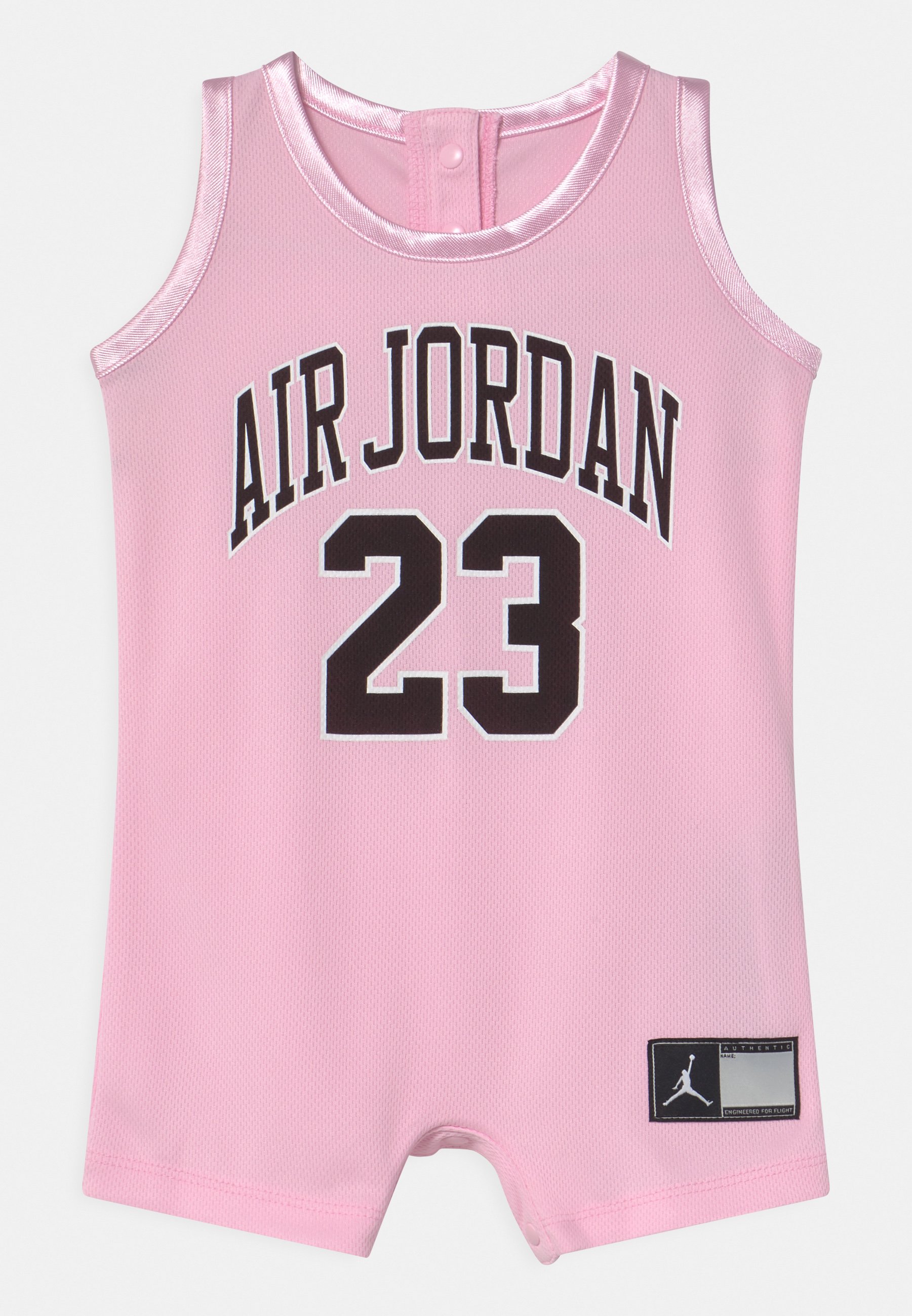 pink jordan onesie
