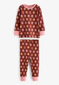 Next FLORAL 3 PACK-REGULAR FIT SET - Set lenjerie de noapte - pink tan white retro floral