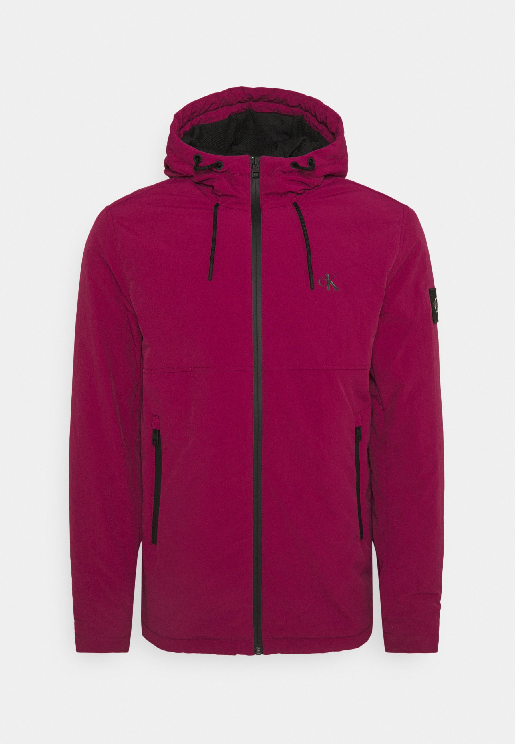 purple harrington jacket