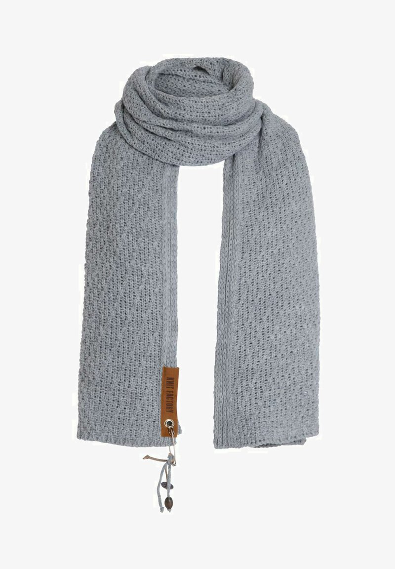 Knit Factory LUNA - Sjaal - light grey