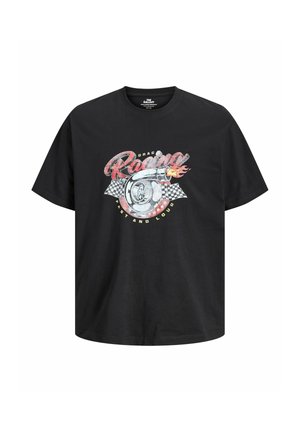 Jack & Jones, JORRETRO ACTION MOVIE TEE SS CN TG PLS - T-shirt con stampa - black