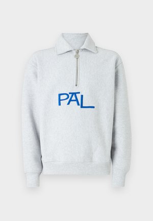 Pal Sporting Goods WET PASS HALF ZIP UNISEX - Sweatshirt - light gray