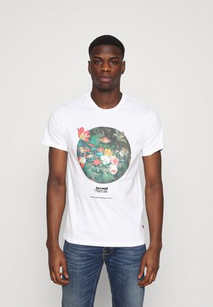 GRAPHIC CREWNECK TEE UNISEX - T-shirt imprimé - neutrals