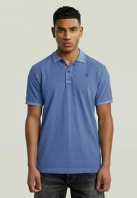 G-STAR - DUNDA OVERDYED - Polo - dutch blue gd Image miniature 1