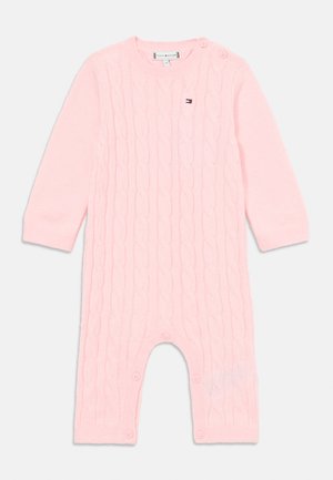 CABLE COVERALL UNISEX - Kombinezonas - duchess pink