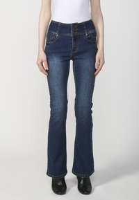 Koroshi FLARED - Traperice uskog kroja - azul osc   dark blue