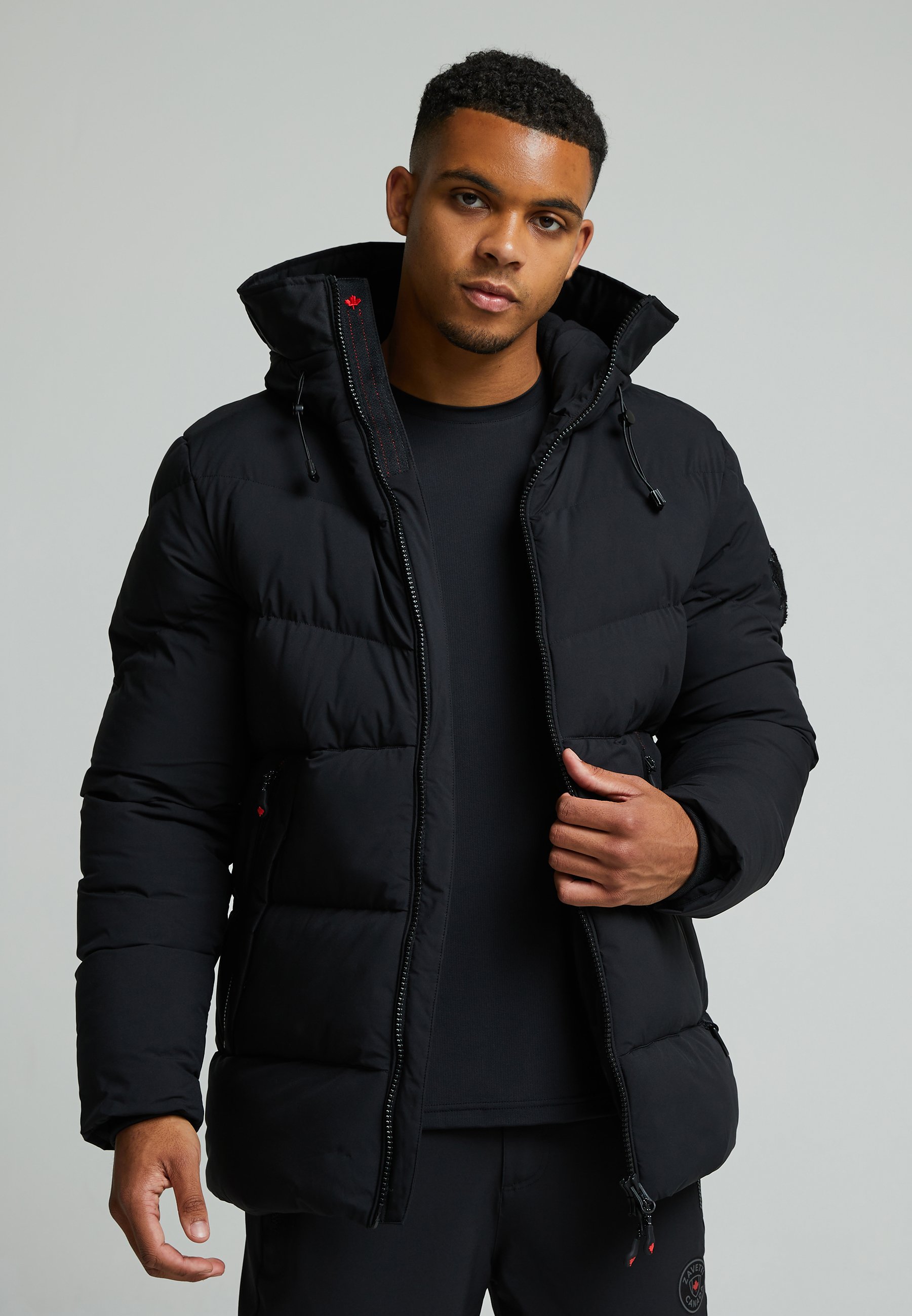 Alessandro Zavetti AZZARO PUFFER JACKET - Winter jacket - jet