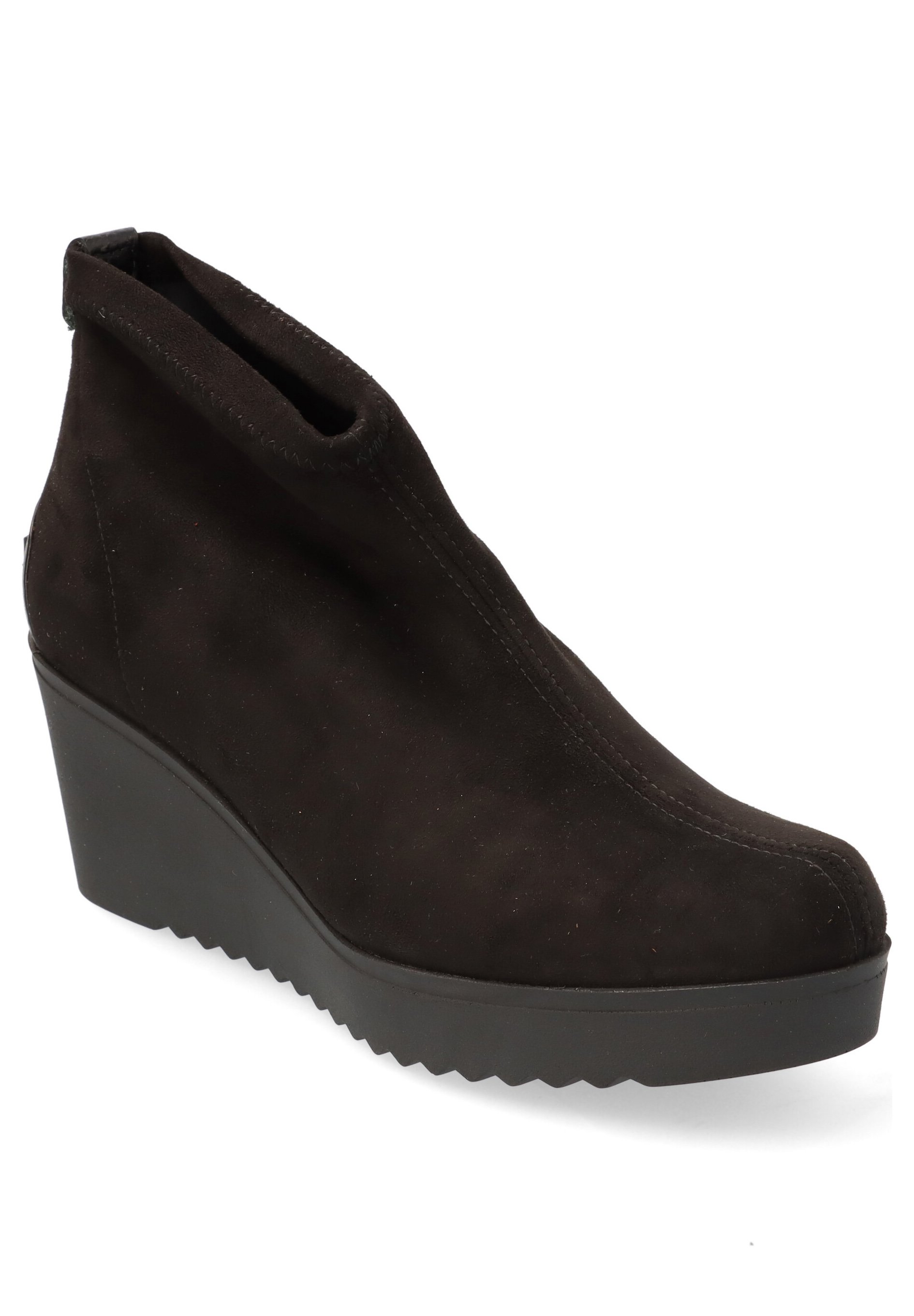Weekend by Pedro Miralles Botines de cuña - mottled dark brown/marrón  oscuro jaspeado - Zalando.es