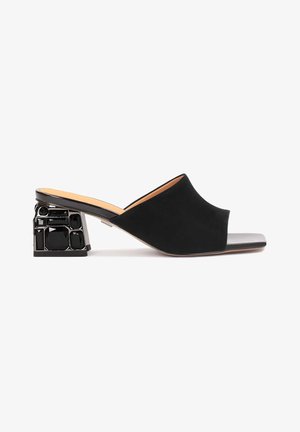 Kazar, Mules à talons - black
