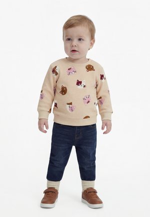 Name it NBFTAMMIE O NECK - Sweatshirt - pumice stone