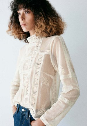 Mango, ADULT - Blouse - sand