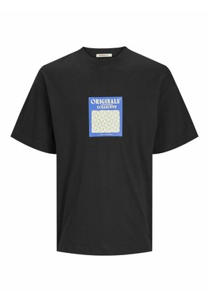 Apdrukāts T-krekls - black