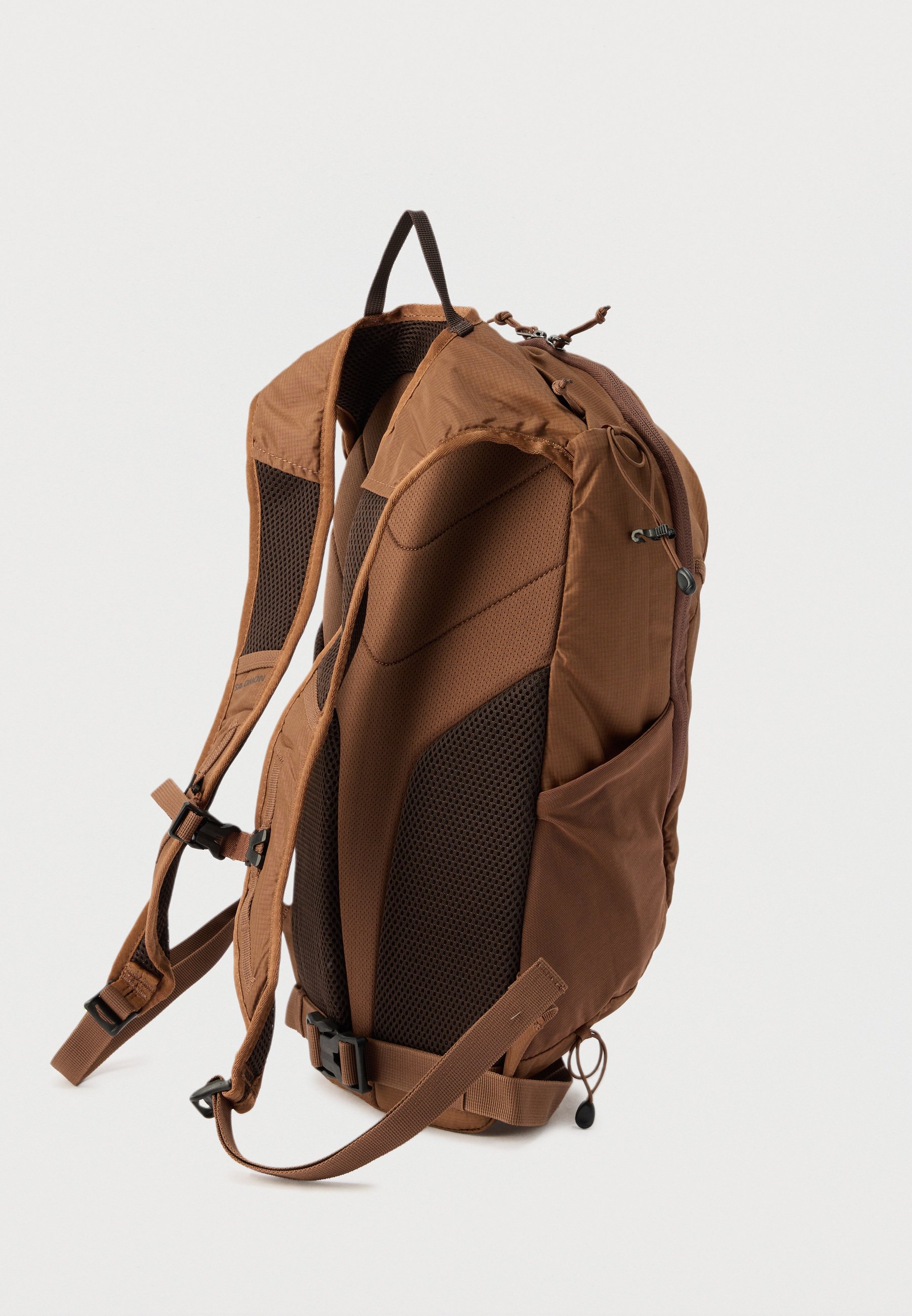 Salomon TRAILBLAZER UNISEX - Backpack - mustang/black coffee/dark