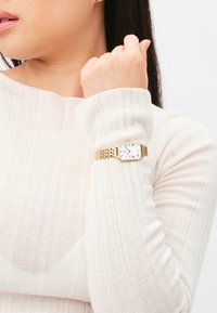 Daniel Wellington - QUADRO ROMAN NUMERALS 5-LINK - Hodinky - gold Miniatúrny obrázok 1