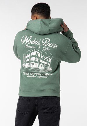 MIT MOTORRAD - Hoodie - middle green