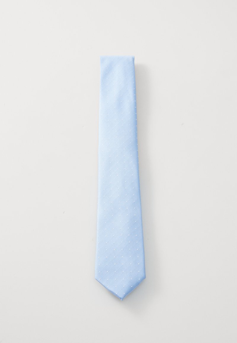 Calvin Klein SKOKIE PIN DOT - Krawatte - light blue