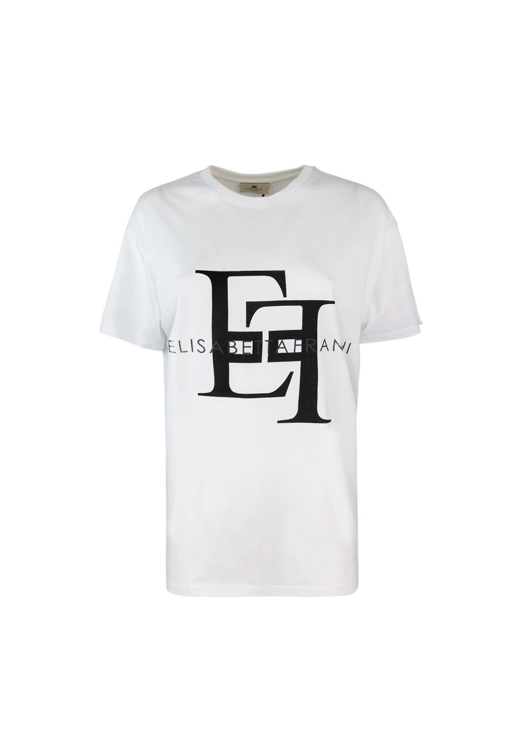 国内発送関込【ELISABETTA FRANCHI】ロゴ入りジャージーTシャツ T-shirt in jersey con ricamo logo - ELISABETTA FRANCHI