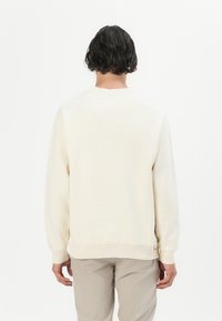 Replay LOGO CREW NECK - Sweatshirt - natural rope