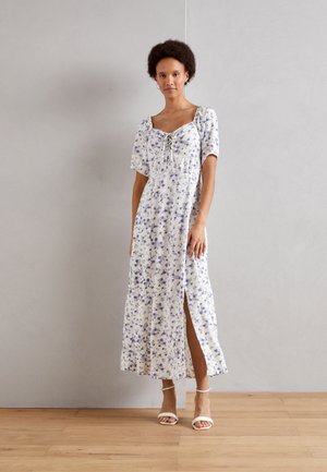 DRESS BLOOM - Maxi dress - light white