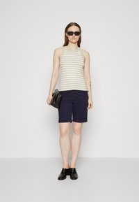 GAP HIGH NECK TANK - Top - beige