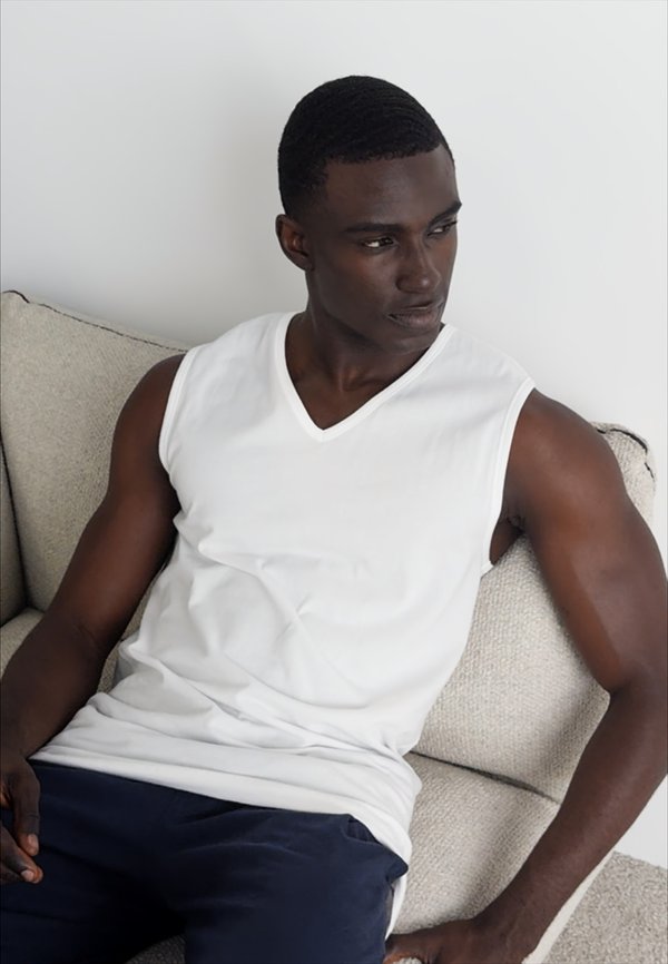 2PACK V-AUSSCHNITT  - Undershirt - weiss3