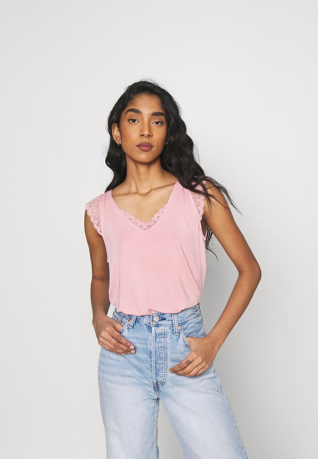 VISONILLA DETAIL - Top - pale mauve