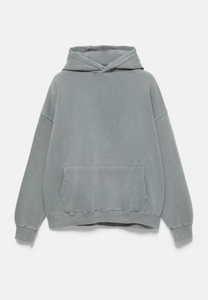 PULL&BEAR, BOXY HOODIE - HOODIE - Sweat à capuche - grey