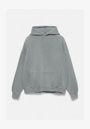 PULL&BEAR, BOXY HOODIE - HOODIE - Sweat à capuche - grey