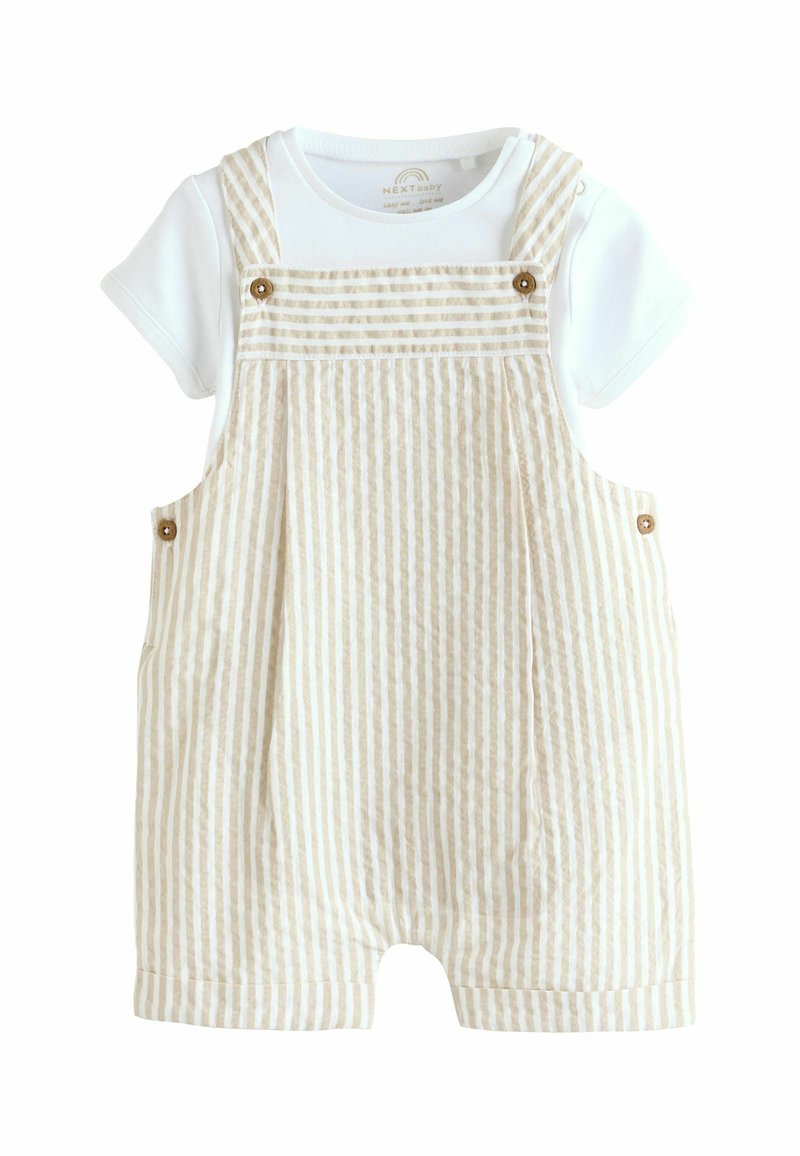 Next - REGULAR FIT SET - Bodi - neutral stripe, Povečajte