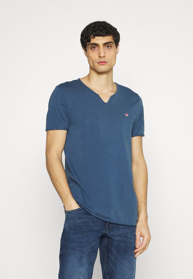 AARON SERAFINO - T-Shirt basic - ensigne blue